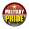 Military Pride Button, (Pack of 6)